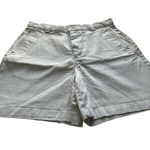 Women's Docker Short Light Khaki Size 10 6" Inseam